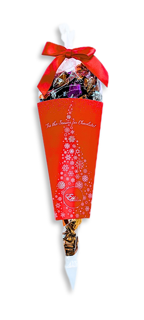Christmas Red Cone Bag