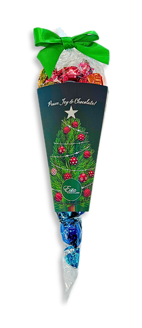 Christmas Green Cone Bag